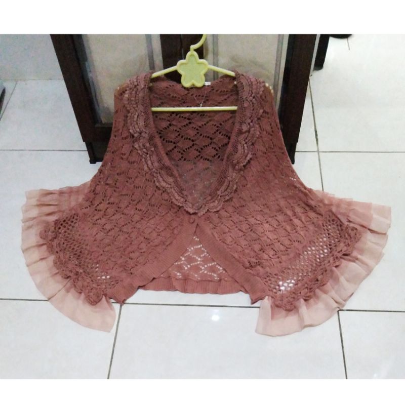 Outer Rajut Axes Femme