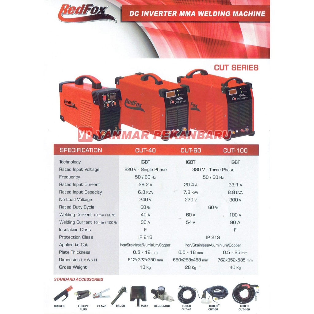 TRAVO LAS REDFOX CUT-40 IGBT