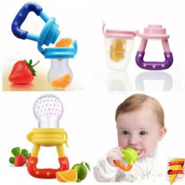 OTS 099 - Empeng Dot buah anak bayi Fresh Fruit Feeder Rattle Teether