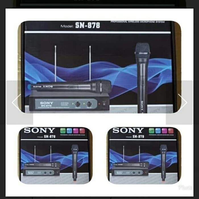 SONY SN-878 MIC WIRELESS ISI 2