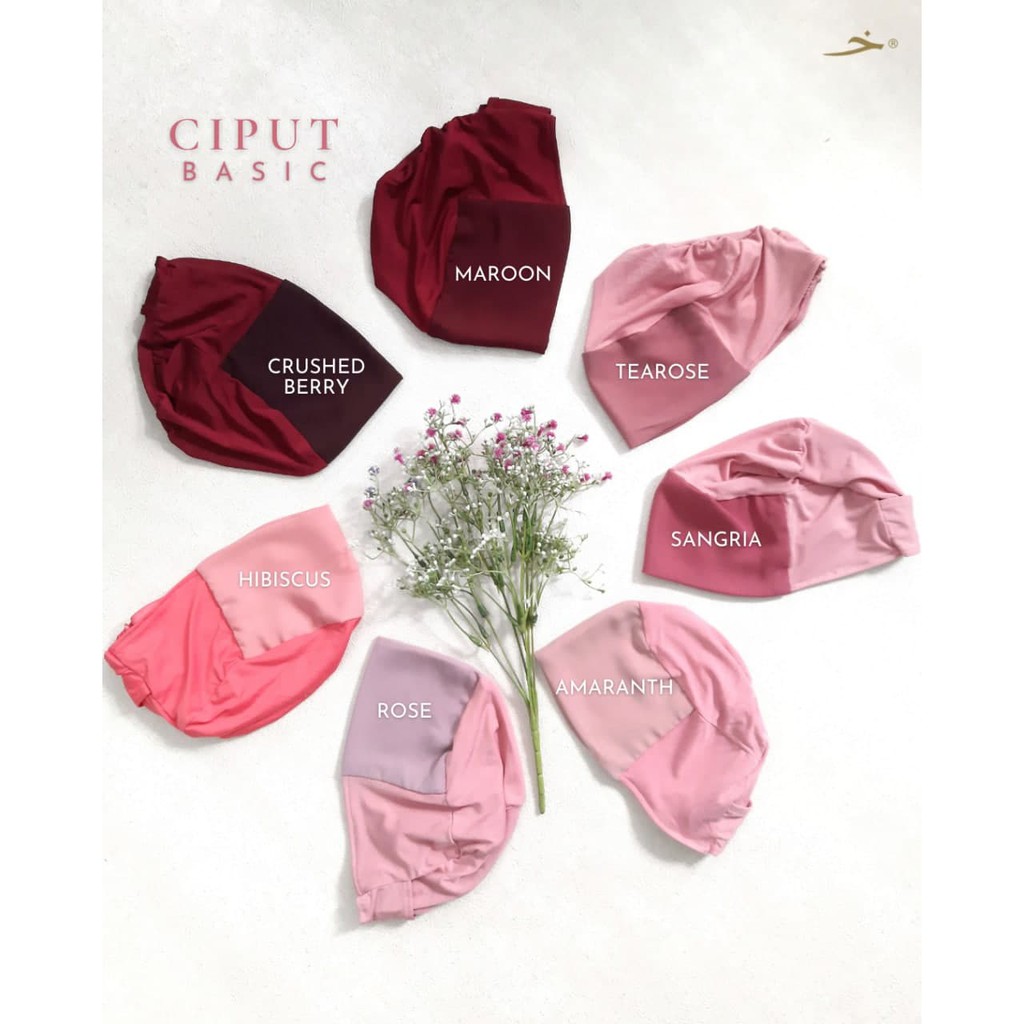 Khadijah Indonesia - Ciput Basic Inner Khimar | Perlengkapan Wanita Muslimah
