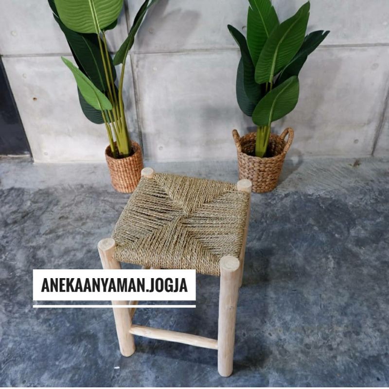 stool seagrass kotak