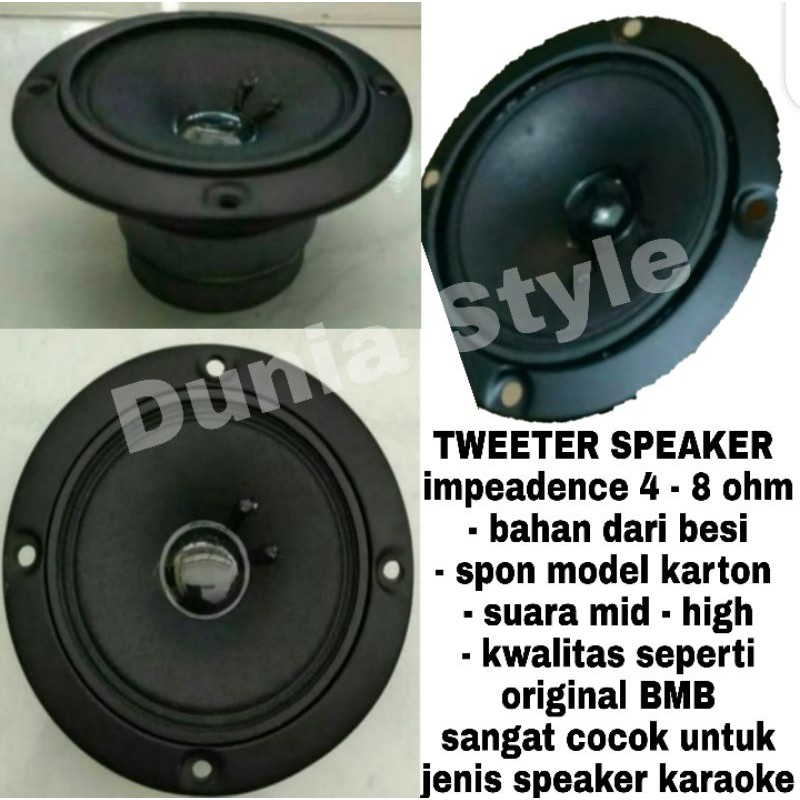 Tweeter Speaker 3 Inch Seri BMB