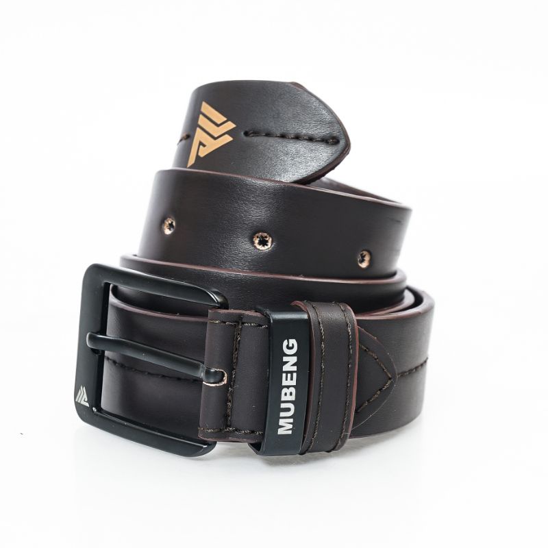 Mubeng Hugo Belt Synthetic Leather / Ikat pinggang pria