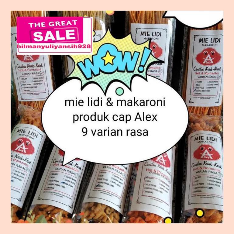 

S50Mra Mie Lidi/Makaroni Paket Reseller Ret05Vh