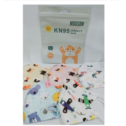[MH] Masker Kn95 Anak Mouson 3Ply Protecrive 10Pcs Mask
