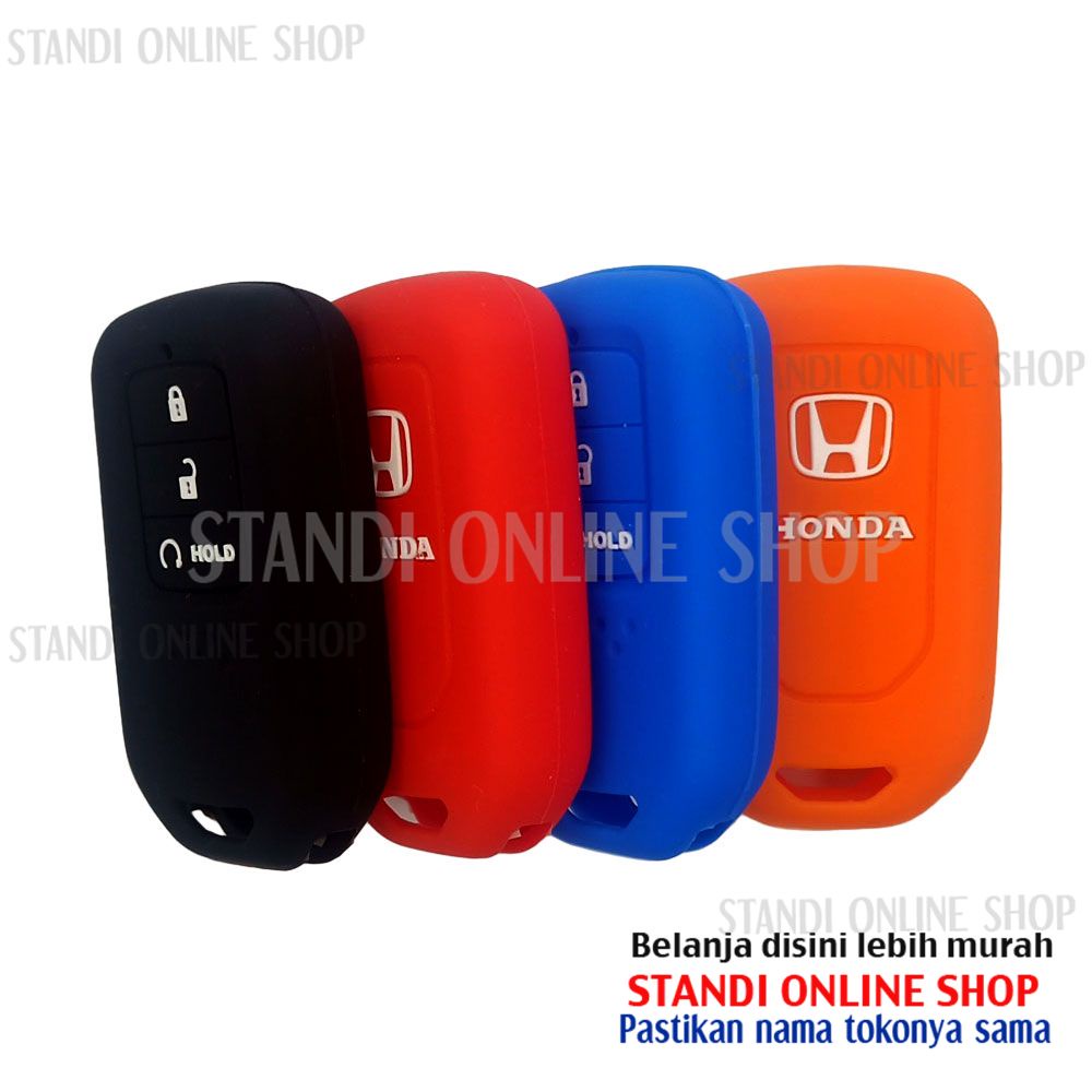 Sarung Kunci Silikon Remote Cover Keyshirt Smartkey Honda City Hatchback