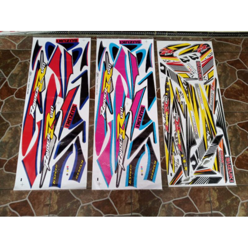 Striping lis variasi satria fu