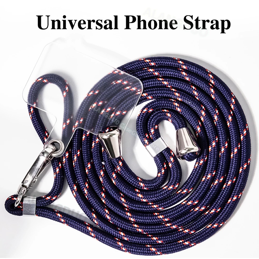 Baru Universal Telepon Lanyards Crossbody Patch Traveling Hiking Portabel Dilepas Leher Gantung Tali Strap Outdoor Smartphone