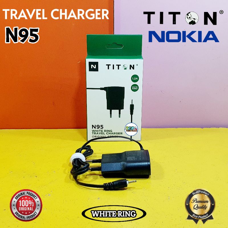 TC Travel Charger Adaptor Nokia N95 Titon
