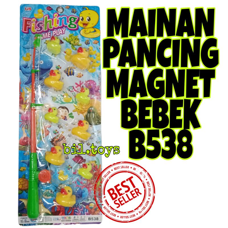 MAINAN PANCINGAN MAGNET BEBEK CITCIT B538 FISHING