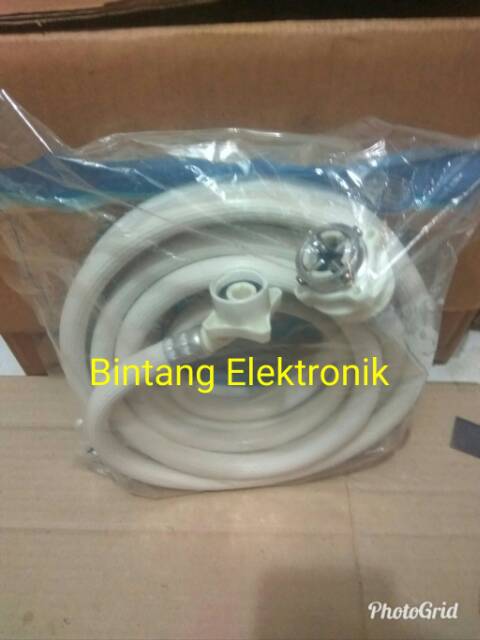 Selang masuk air mesin cuci slang Inlet 3 Meter mesin cuci 1 Tabung Top Loading