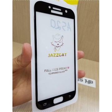 Tempered Glass FULL GLUE Samsung A5 2017 A520F A520 5.2 inchi FULL Screen Guard Edge to Edge