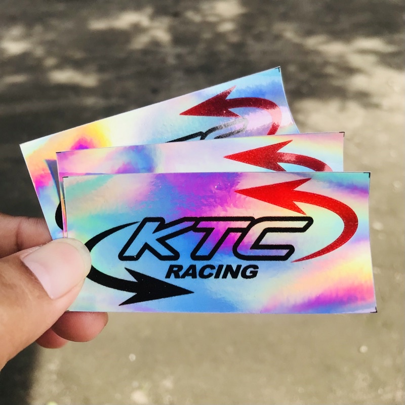 Stiker Racing Motor Sponsor Herex Hologram Anti Air Bijian -  KTC Racing