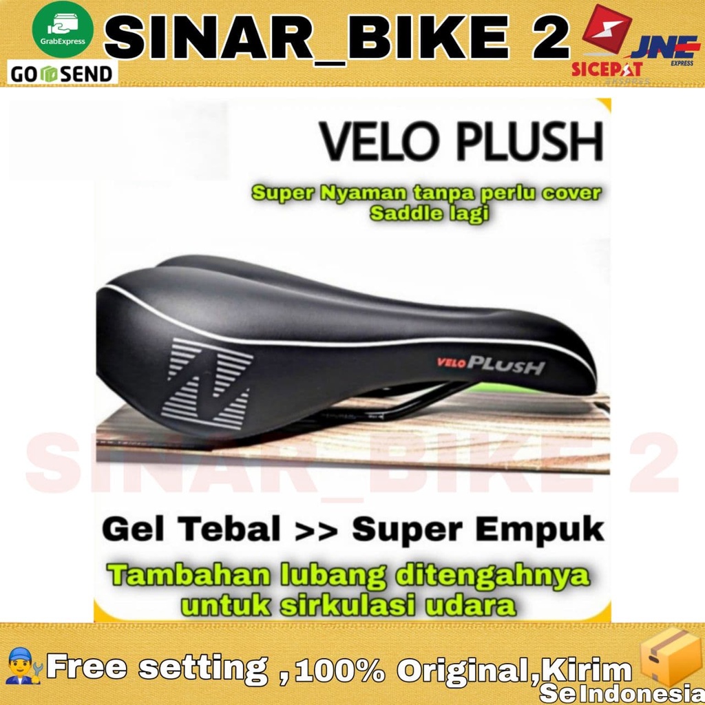 Sadel Velo Plush Gel VI 3143 Super Empuk