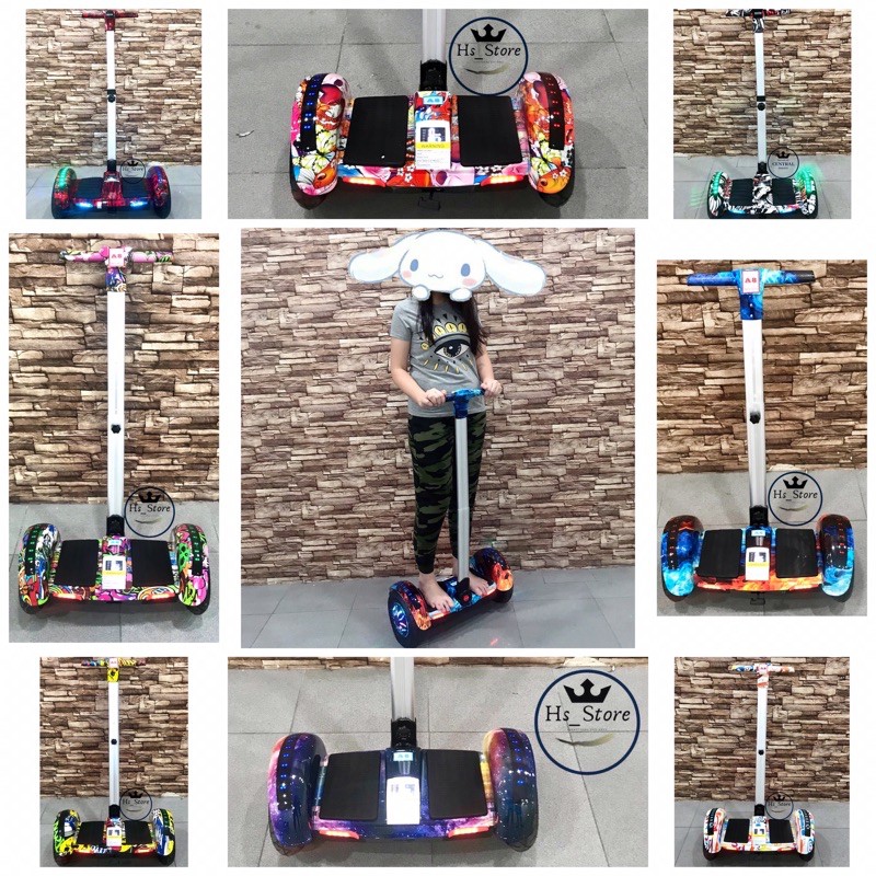 READY SMUA MOTIF! SCOOTER SEGWAY A8 HOVERBOARD BALANCE WHEEL VERSI TERBARU !! +FREE BUBBLE WRAP