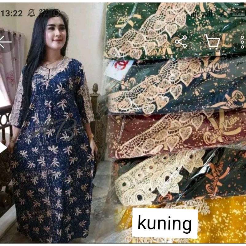 DASTER ARAB ZEMA | RAYON SUPER GRADE A | RESLETING DEPAN BUSUI | RENDA MILO-CK kuning