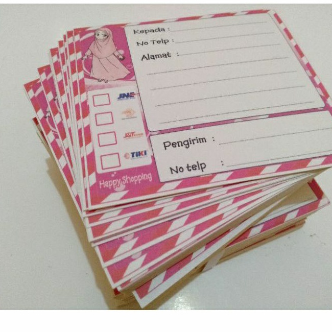 

Stiker Pengiriman 1000pcs 10x9 cm