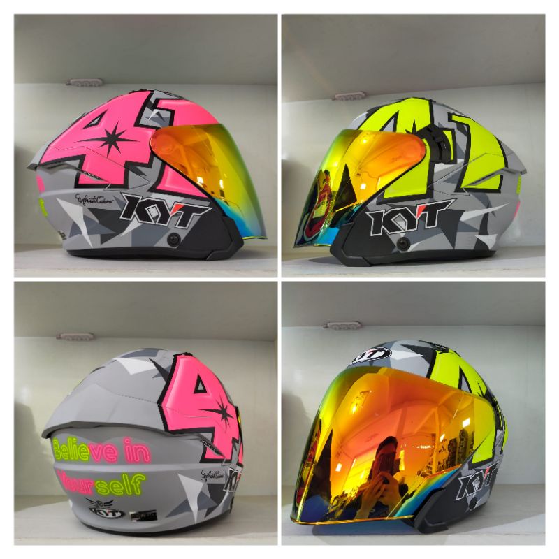 Helm KYT NFJ ALEX ESPARGARO 2019