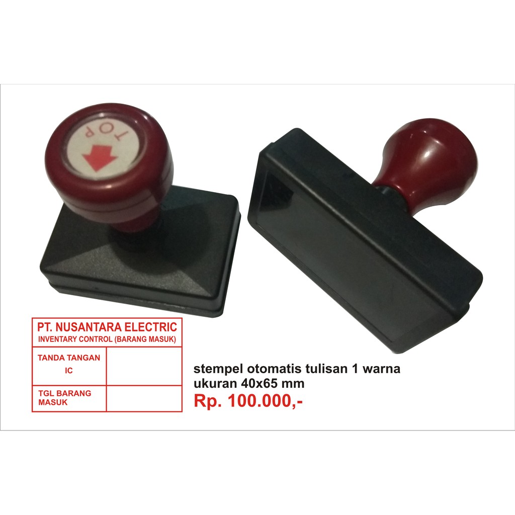 

STEMPEL ALAT KANTOR/GUDANG