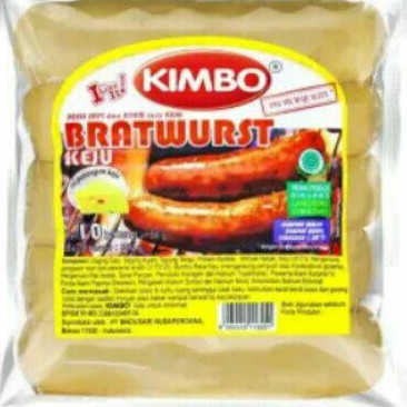 

Kimbo Sosis Bratwurst Keju Frozen