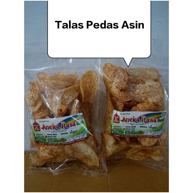 

Keripik Talas Rasa Pedas Asin Vegetarian