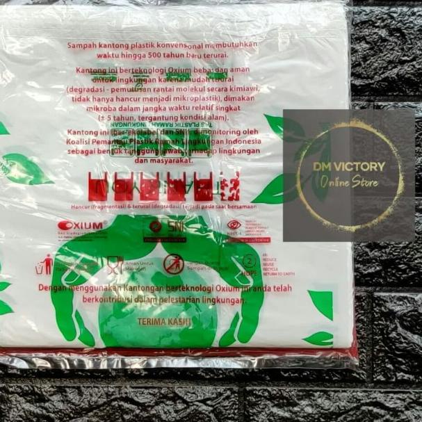 

Kantong Plastik / Kresek Ramah Lingkungan DELMAN Uk 35