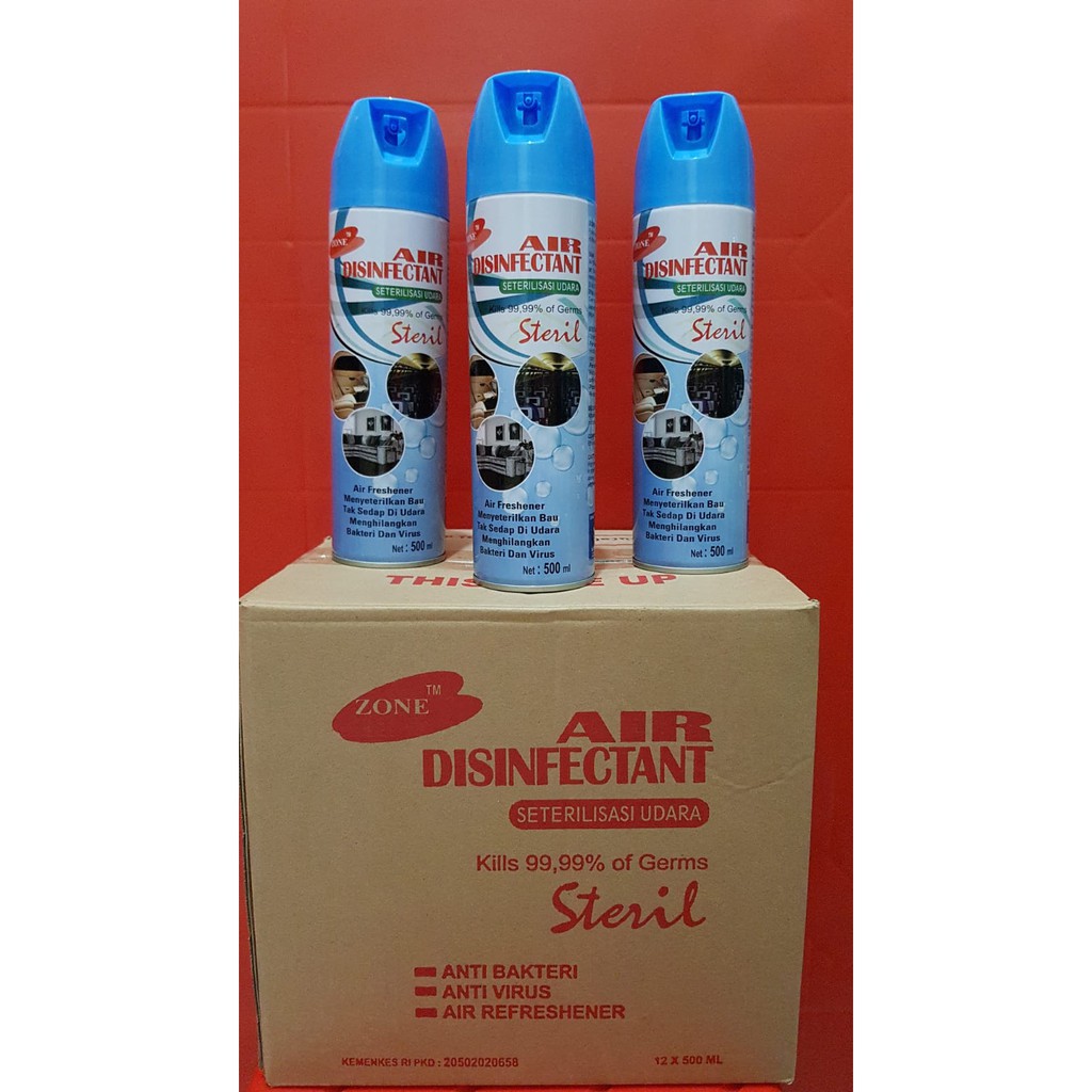 PROMO ZONE AIR DISINFECTANT  SPRAY 500ML - ORIGINAL