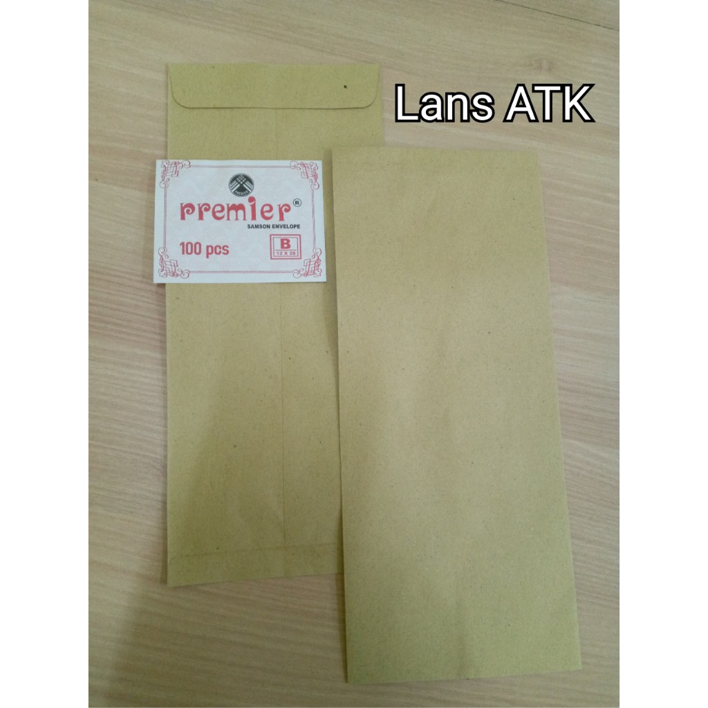 Amplop Coklat Samson B (12x28) Premier