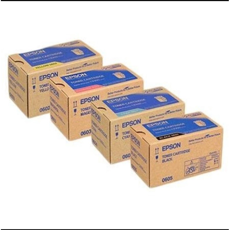 toner cartridge epson aculaser c9300 black + epson aculaser colour 1set original 100%