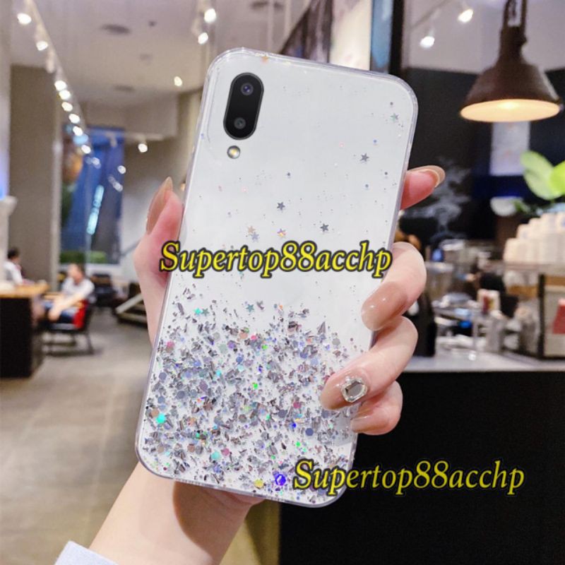 Samsung Galaxy A02 M02 2021 Casing Soft Case Tpu Bahan Premium Glitter Glossy