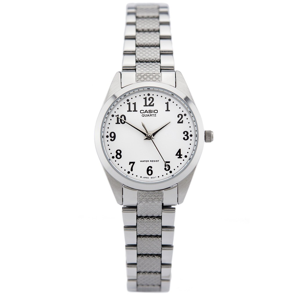 Casio Original Wanita LTP-1274D-7BDF Stainless Steel Strap