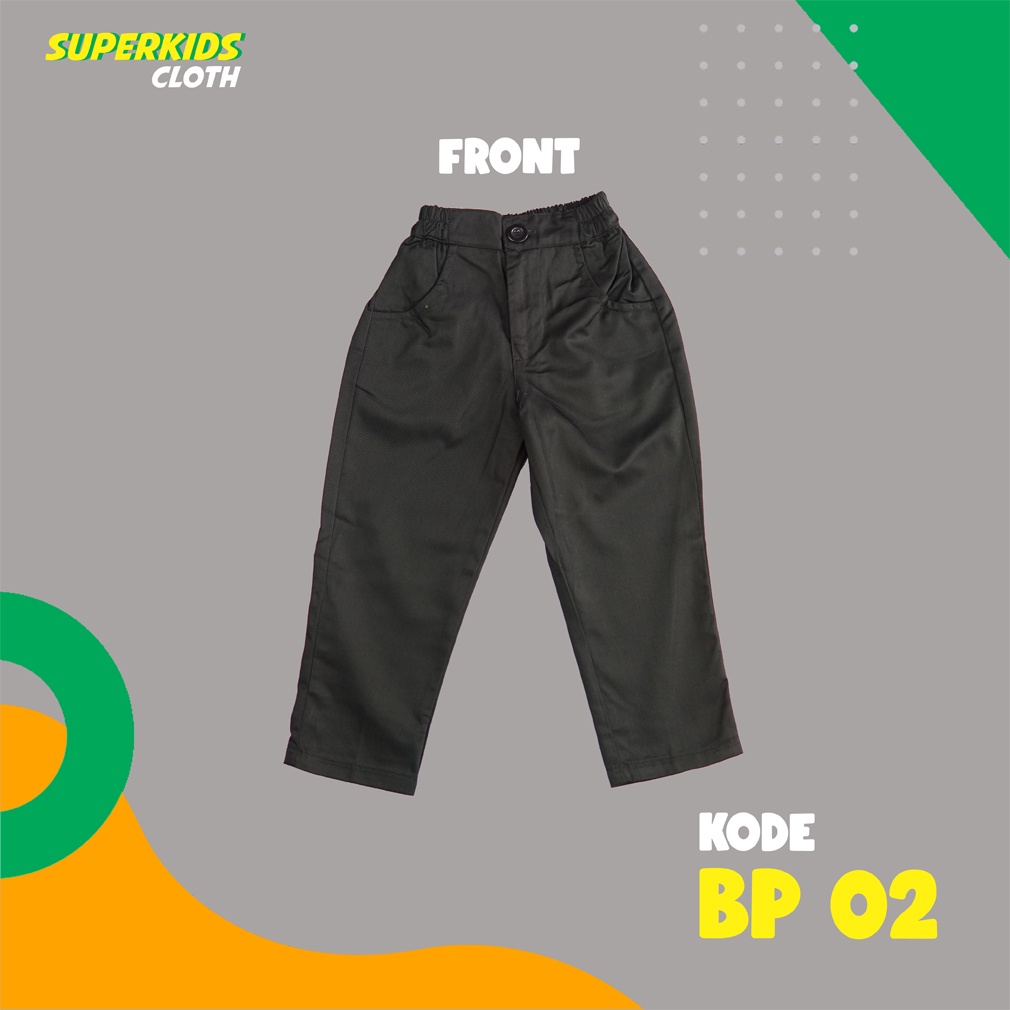 Celana Anak Laki Laki Chinos Chino / Celana Anak Cowok Basic Superkids Cloth Panjang 1 - 10 Tahun