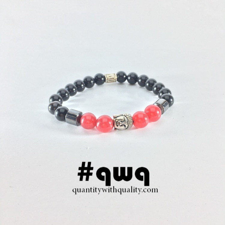 gelang cowok BDH2 with onyx, grey blustin and bluster