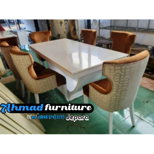 Kursi meja makan 6 kursi