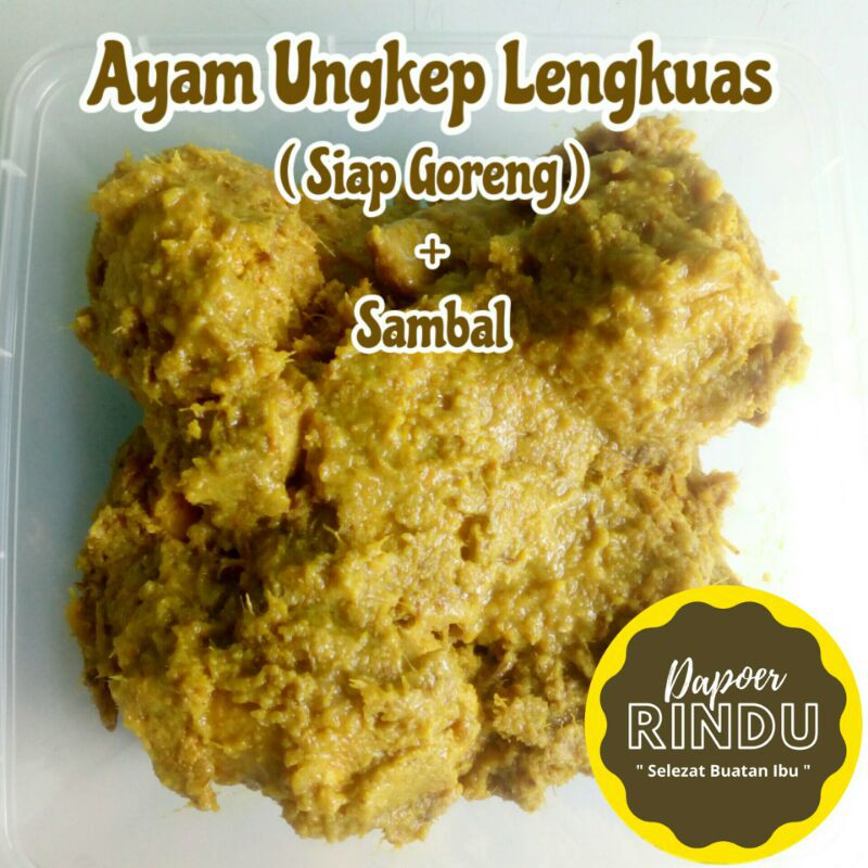 

Ayam Ungkep Lengkuas 1 ekor