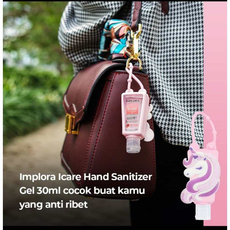 IMPLORA ICARE HAND SANITIZER GEL KARAKTER