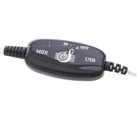 Kabel Converter USB Midi to Music Keyboard Adapter Cable - Kabel midi