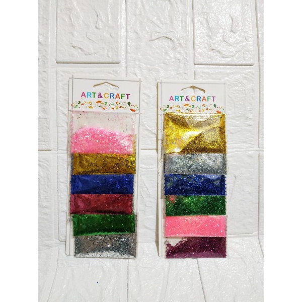 Glitter 6 warna