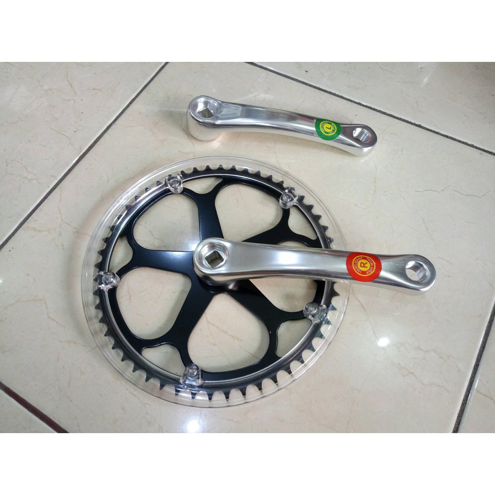 shimano fixie crankset