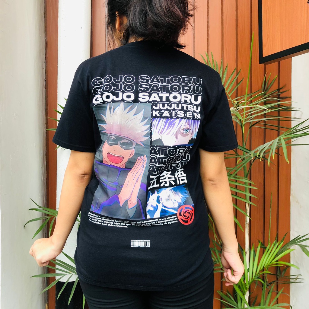 Tshirt Gojo Satoru Ultimate Anime Manga Jujutsu Kaisen Premium Unisex