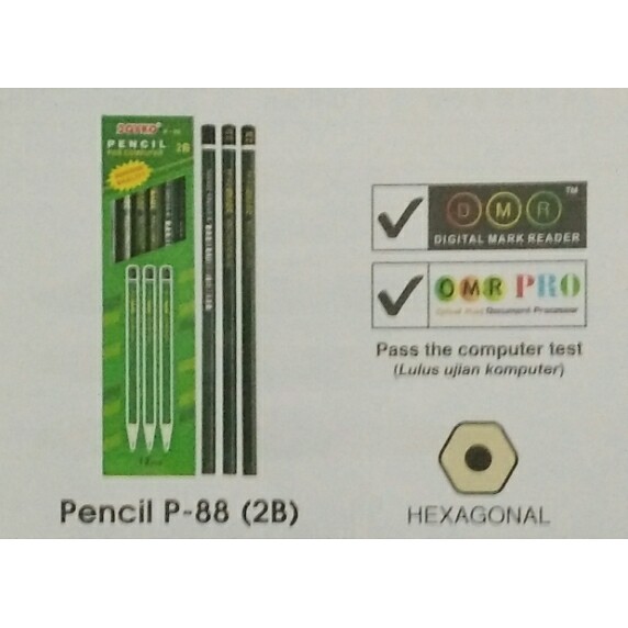 

STOK TERAKHIR Pensil 2B Joyko P-88