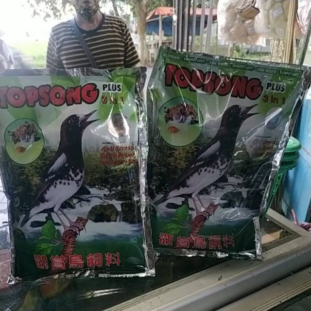 pakan burung topsong