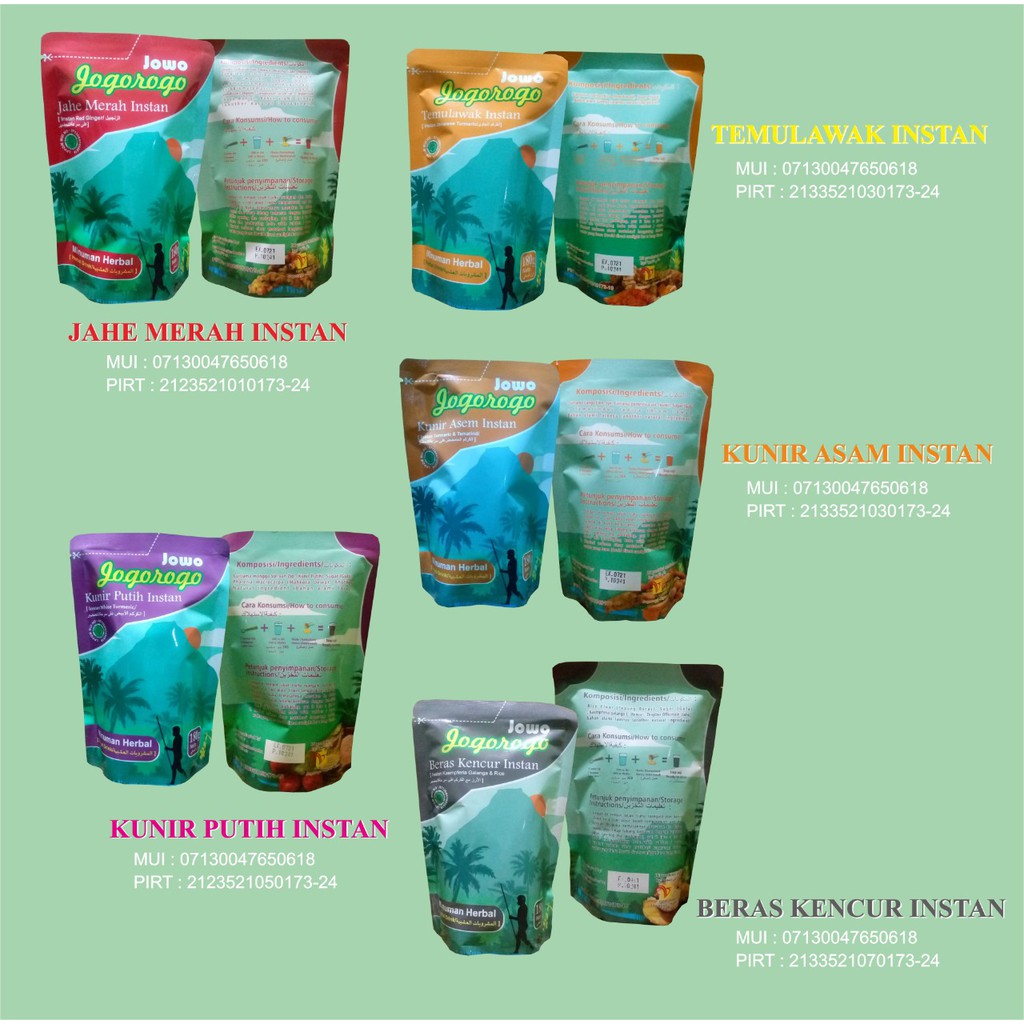 

100% ORIGINAL JAHE MERAH BUBUK / SERBUK, TEMULAWAK , KUNIR PUTIH , KUNIR ASEM , BERAS KENCUR