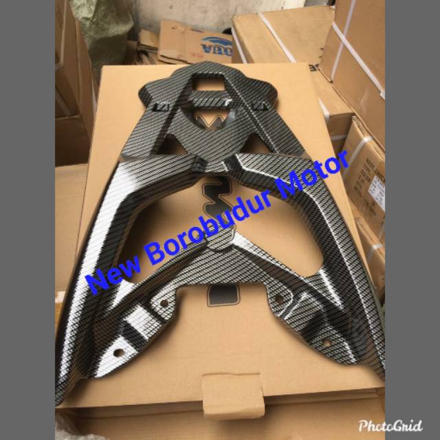 Behel Box Nmax Karbon Breket Belakang Nmax