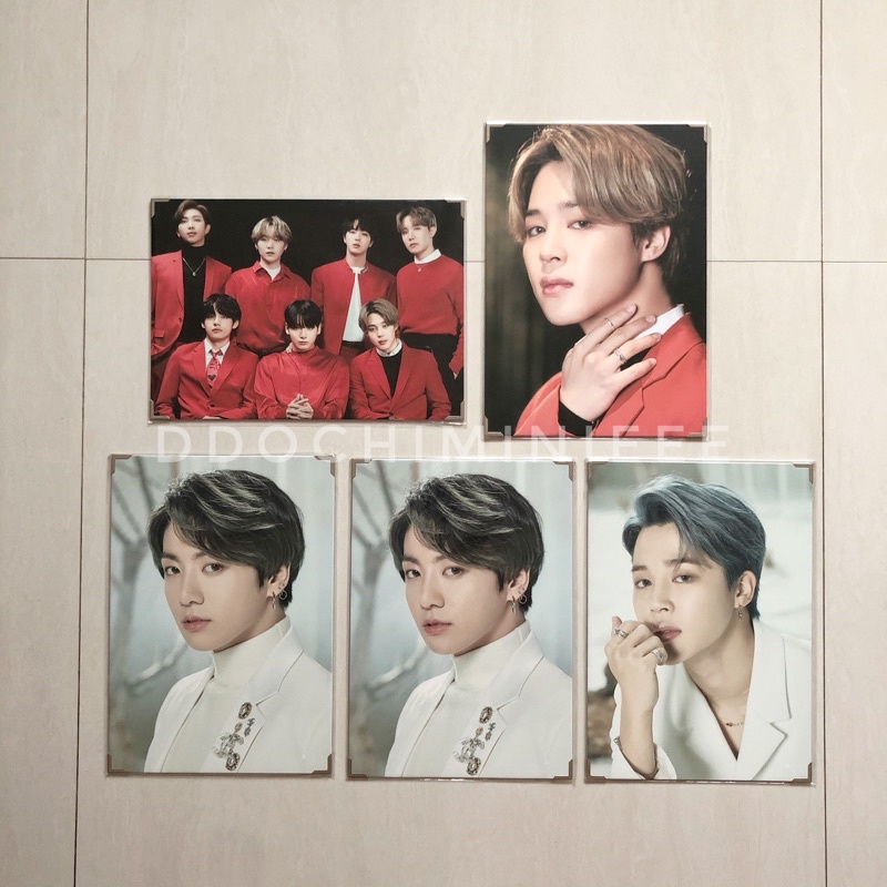 [READY STOCK] BTS OFFICIAL Premium Photo JK V Jimin Jungkook Taehyung Jimin