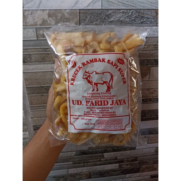 

[BISA COD] Produsen Krecek Rambak Kulit Sapi Kiloan / Krupuk Kulit Mentah / Kerupuk Kulit Sapi Asli