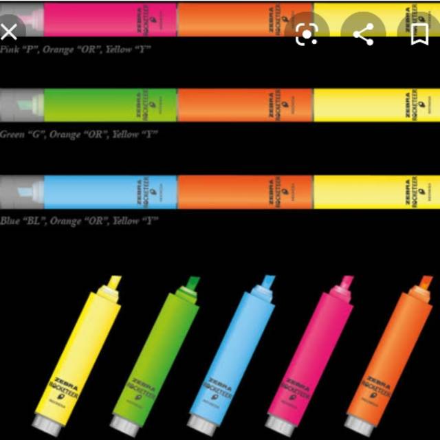 

Highlighter rocketer by zebra