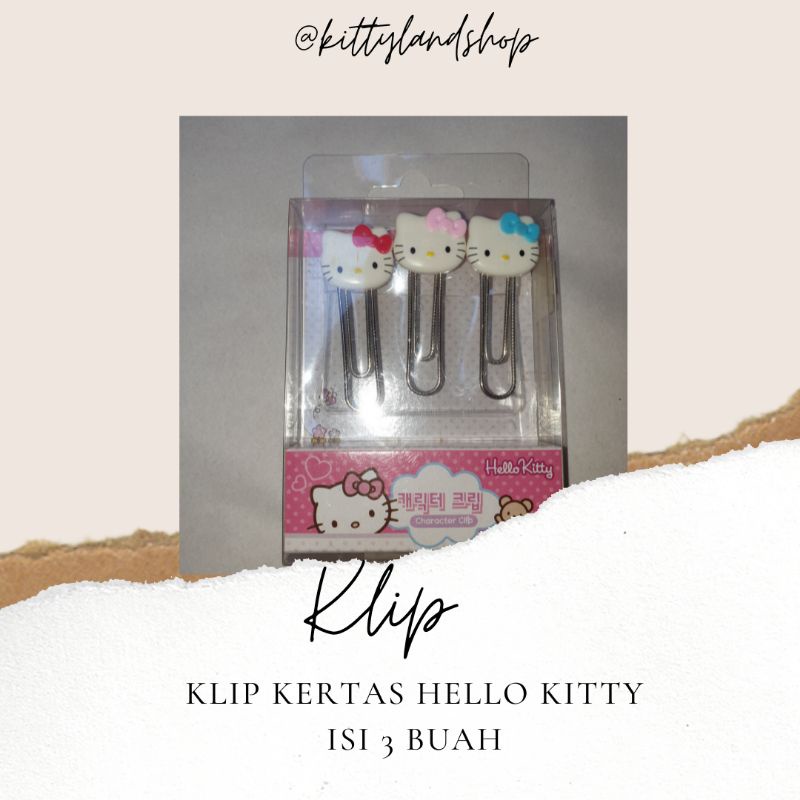 

KLIP / KLIP SEKOLAH / KLIP HELLO KITTY