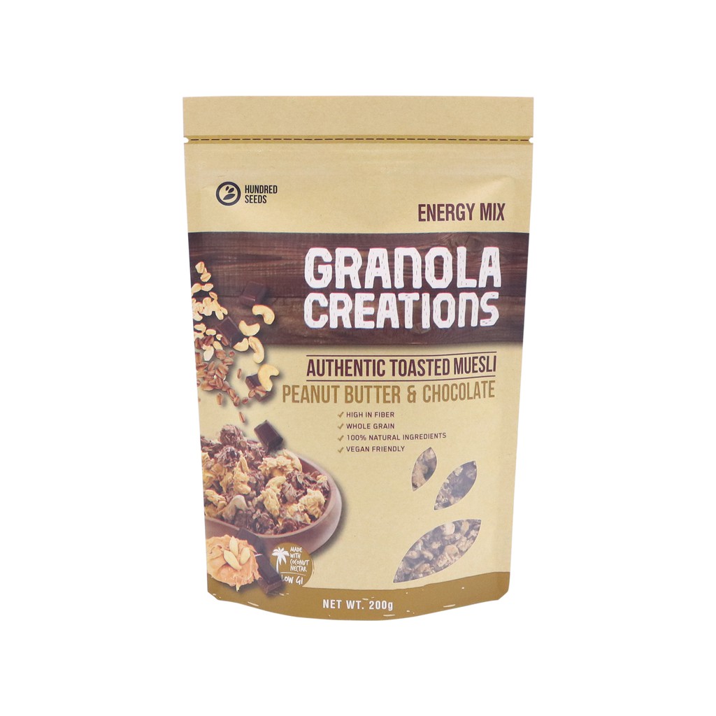 

Granola Creations - Peanut Butter & Chocolate 200g